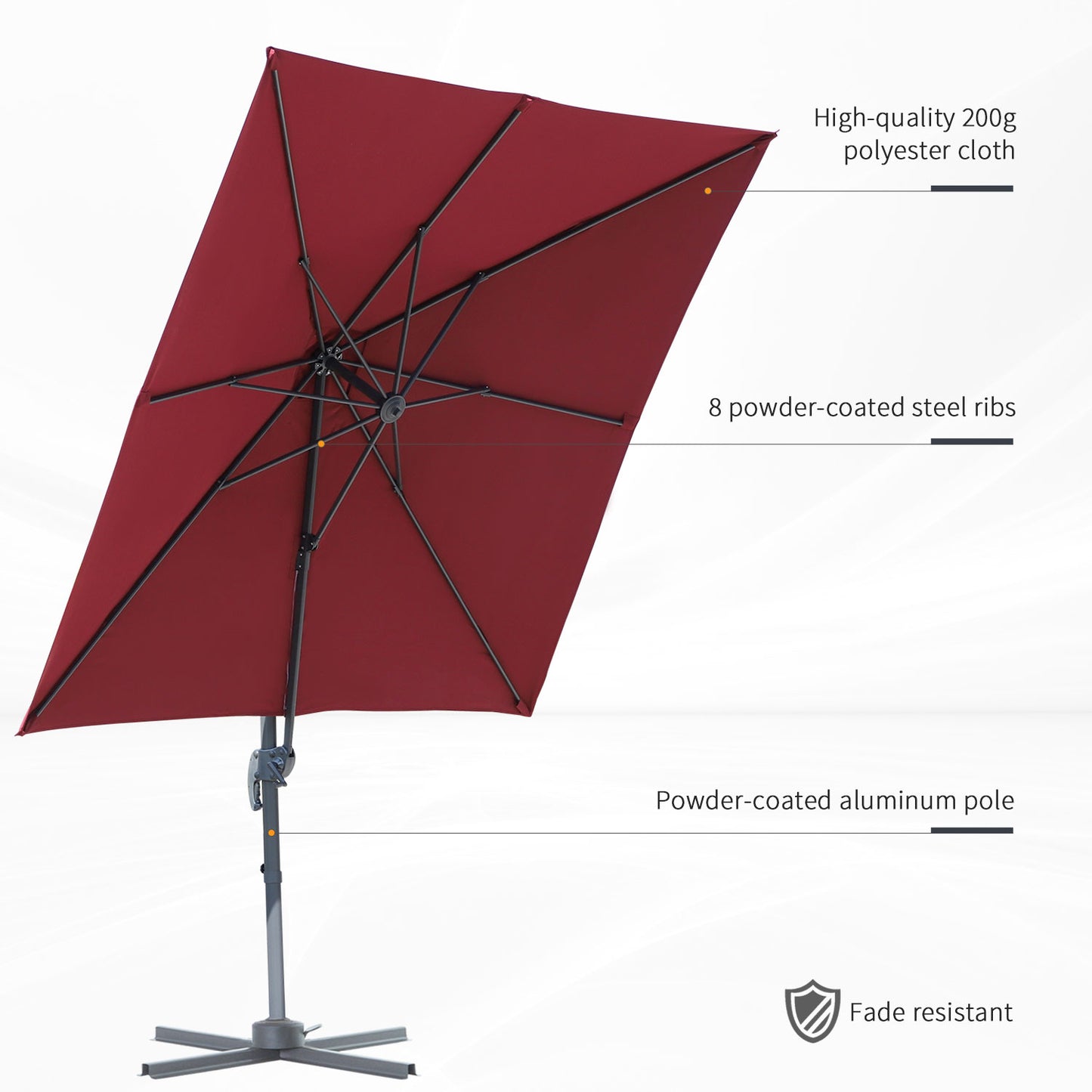 outsunny-2-5-x-2-5m-cantilever-paraso-patio-offset-l-umbrella-hanging-sun-shade-canopy-shelter-360-rotation-with-cross-base-red