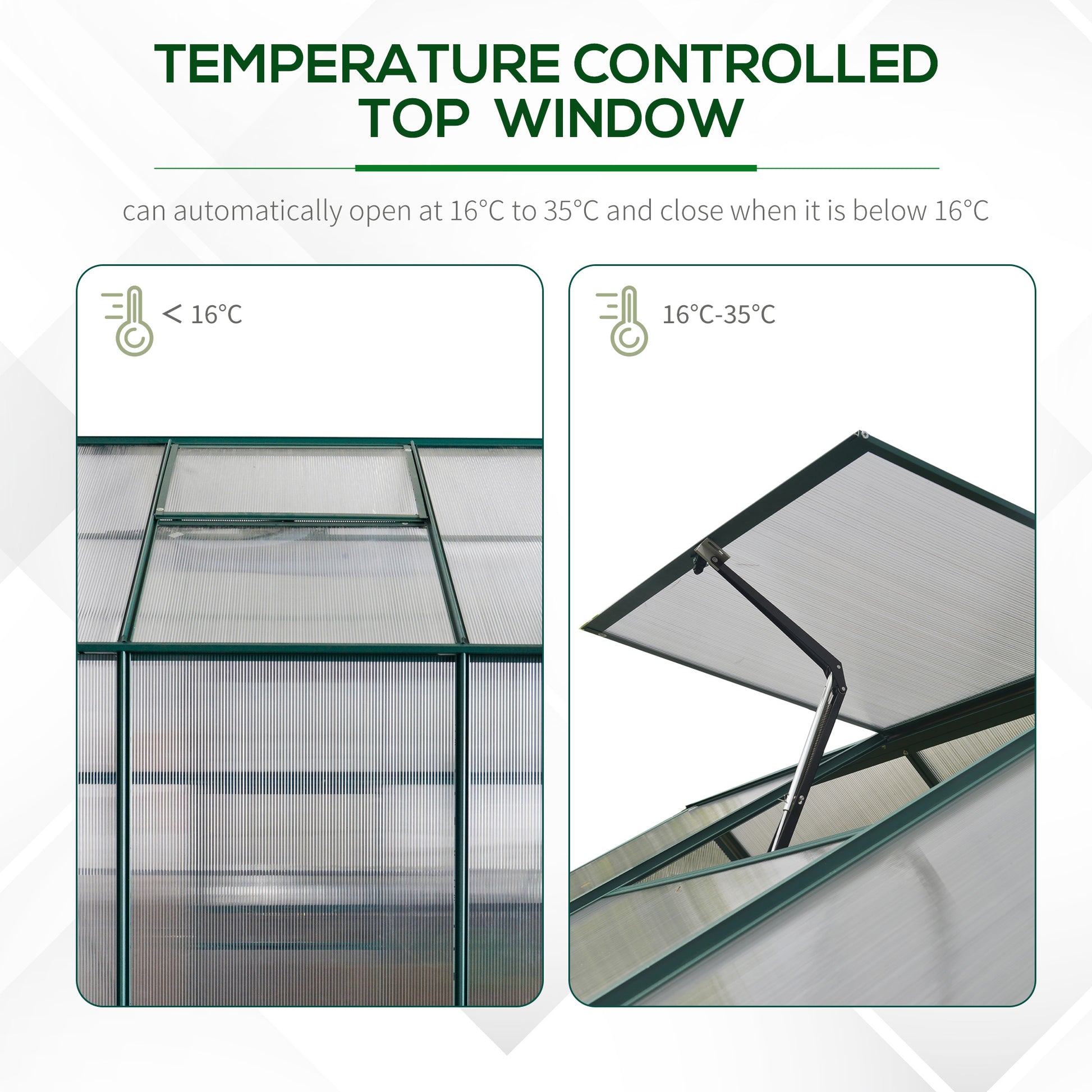 outsunny-garden-walk-in-aluminium-greenhouse-polycarbonate-with-plant-bed-temperature-controlled-window-foundation-6-x-6ft