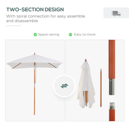 outsunny-2m-x-1-5m-patio-garden-parasol-sun-umbrella-sunshade-canopy-outdoor-backyard-furniture-fir-wooden-pole-6-ribs-tilt-mechanism-cream-white