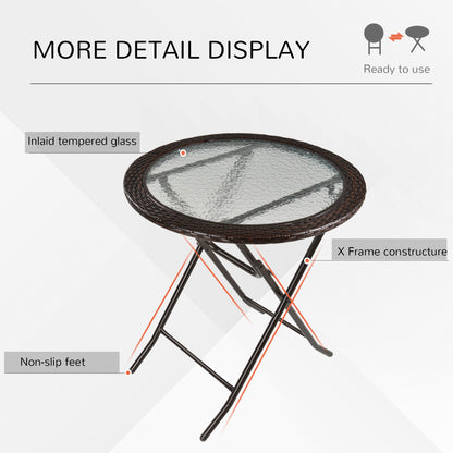 outsunny-folding-round-tempered-glass-metal-table-with-brown-rattan-edging