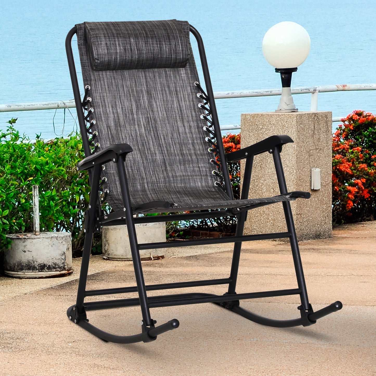 outsunny-garden-rocking-chair-folding-outdoor-adjustable-rocker-zero-gravity-seat-with-headrest-camping-fishing-patio-deck-grey