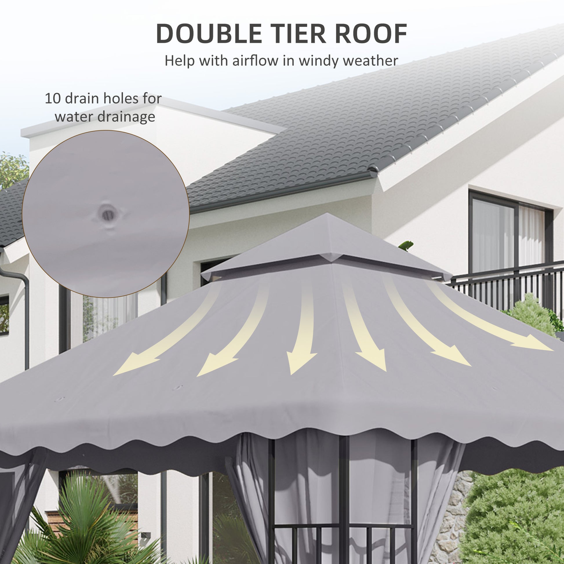 outsunny-3-x-3-m-gazebo-canopy-replacement-covers-2-tier-gazebo-roof-replacement-top-only-light-grey