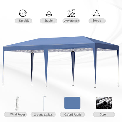 outsunny-pop-up-gazebo-double-roof-foldable-canopy-tent-wedding-awning-canopy-w-carrying-bag-6-m-x-3-m-x-2-65-m-blue