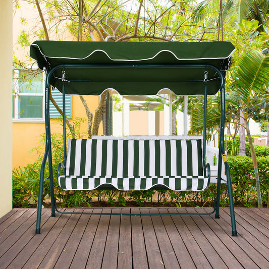 outsunny-steel-3-seater-swing-chair-w-canopy-green