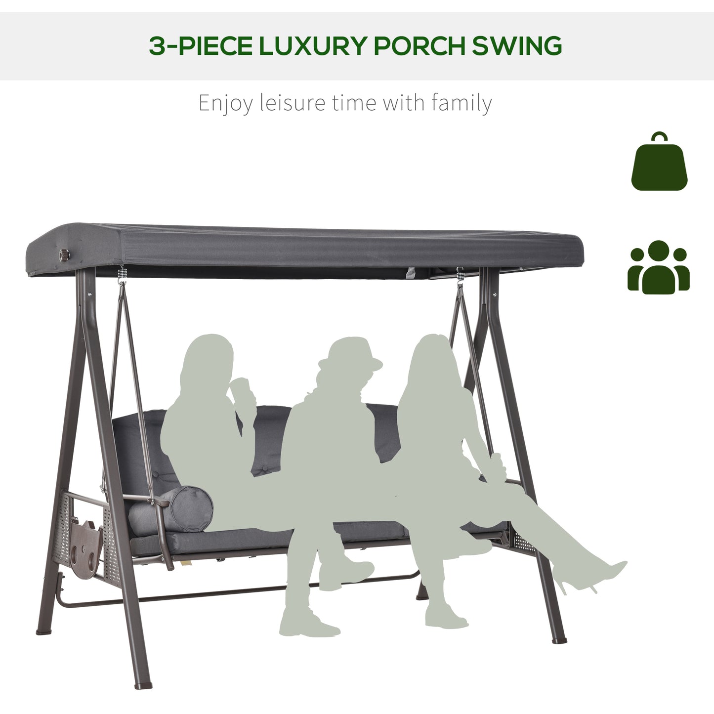 outsunny-3-seater-garden-swing-chair-outdoor-hammock-bench-w-adjustable-canopy-cushions-and-cup-trays-steel-frame-dark-grey