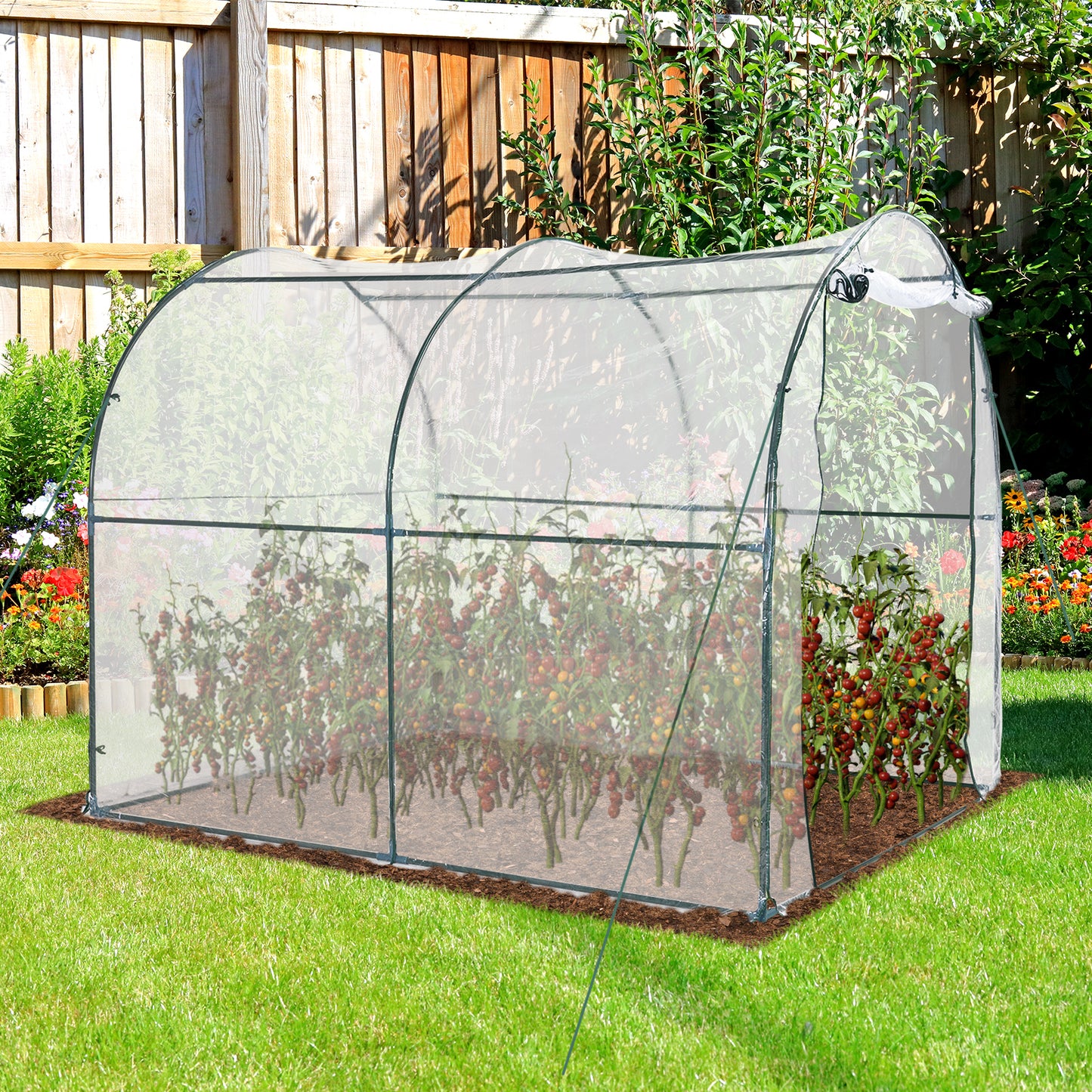 outsunny-walk-in-polytunnel-greenhouse-with-roll-up-door-transparent-tunnel-greenhouse-with-steel-frame-and-pvc-cover-2-5-x-2m