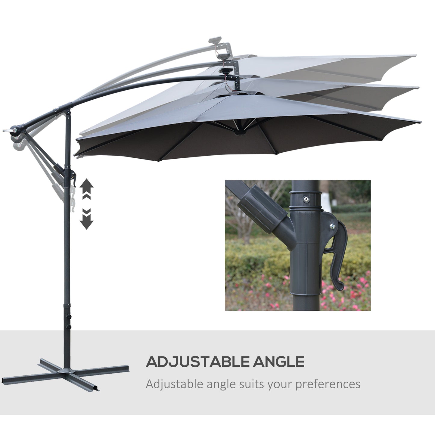 outsunny-3m-led-banana-parasol-garden-cantilever-umbrella-with-solar-lights-crank-handle-and-cross-base-hanging-sun-shade-grey