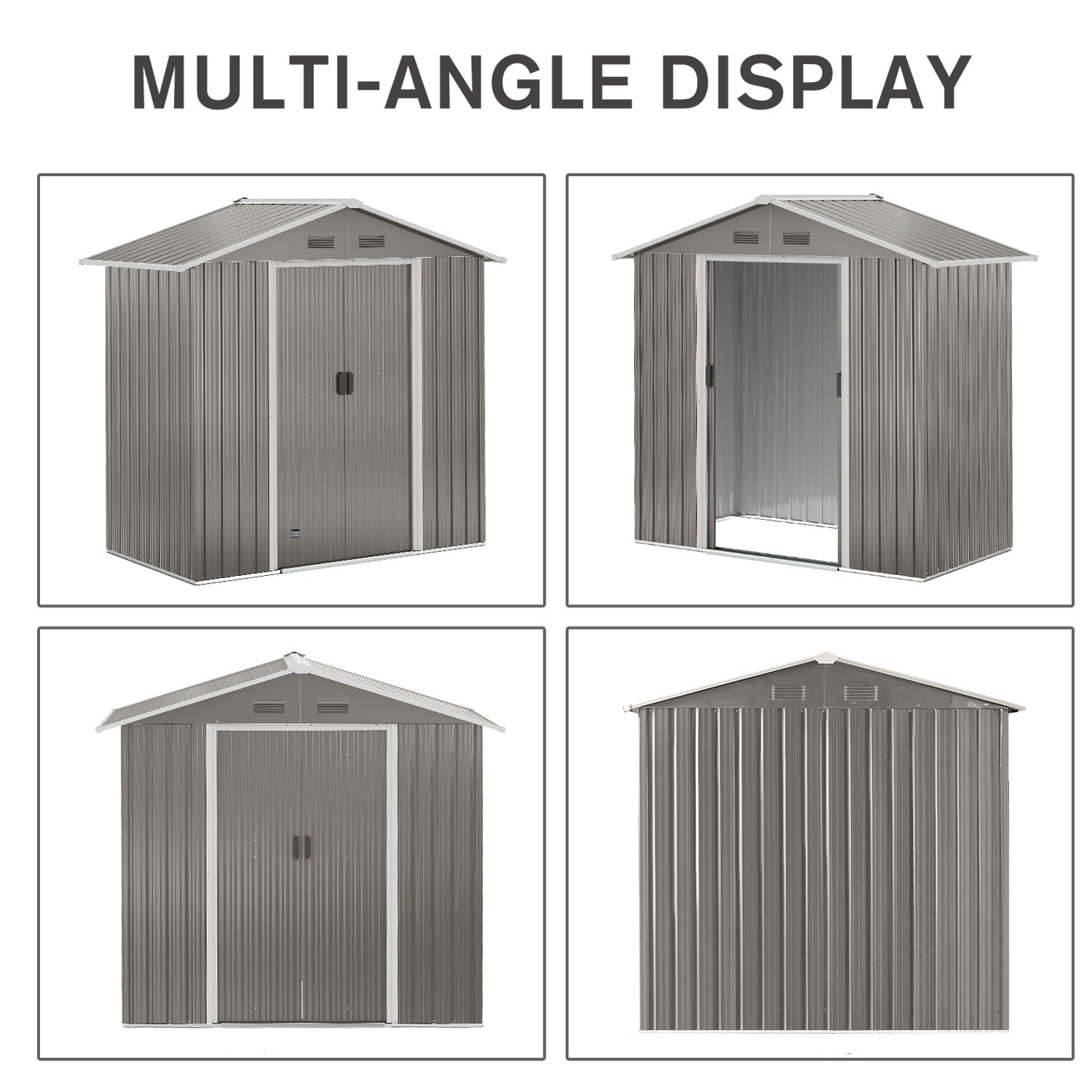 outsunny-6-5ft-x-3-5ft-metal-garden-storage-shed-for-outdoor-tool-storage-with-double-sliding-doors-and-4-vents-grey