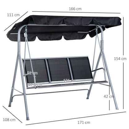 outsunny-3-seater-patio-swing-chair-garden-hammock-bench-rock-shelter-shade-metal-black