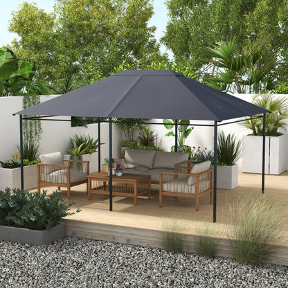 outsunny-3-x-4m-gazebo-canopy-replacement-cover-gazebo-roof-replacement-top-cover-only-dark-grey