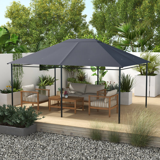 outsunny-3-x-4m-gazebo-canopy-replacement-cover-gazebo-roof-replacement-top-cover-only-dark-grey