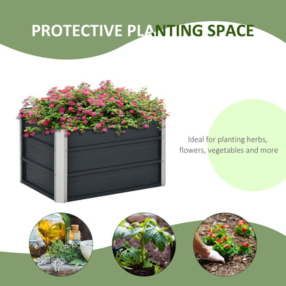 outsunny-raised-garden-bed-elevated-metal-planter-box-w-installation-gloves-for-backyard-patio-to-grow-vegetables-herbs-and-flowers-grey