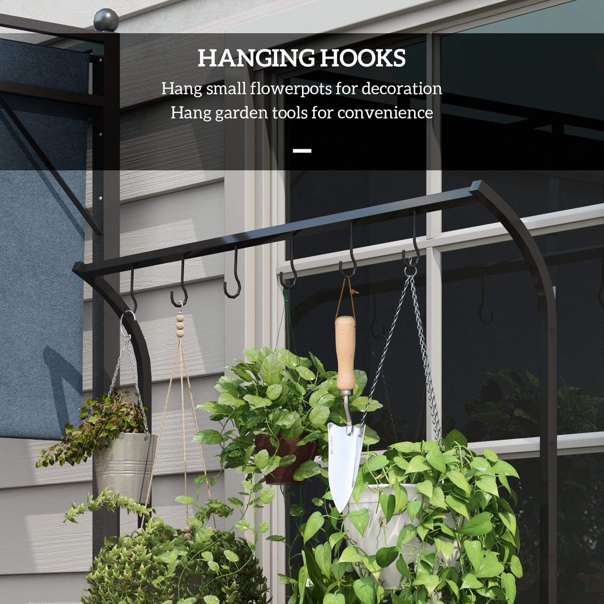 outsunny-3-tiered-plant-rack-with-hanging-hooks-tall-plant-stand-for-indoor-outdoor-porch-balcony-use-black