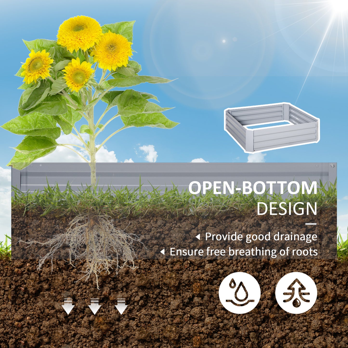 outsunny-set-of-2-raised-garden-bed-elevated-planter-box-with-galvanized-steel-frame-for-growing-flowers-herbs-1m-x-1m-x-0-3m