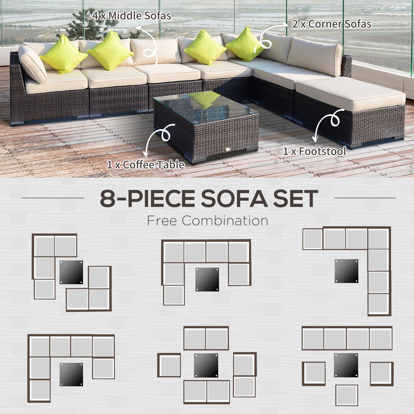 outsunny-8pc-rattan-sofa-garden-furniture-aluminium-outdoor-patio-set-wicker-seater-table-mixed-brown