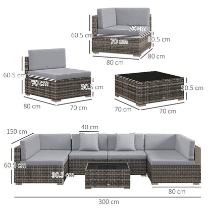 outsunny-7-pcs-pe-rattan-garden-furniture-set-w-thick-padded-cushion-patio-corner-sofa-sets-w-glass-coffee-table-pillows-mixed-grey