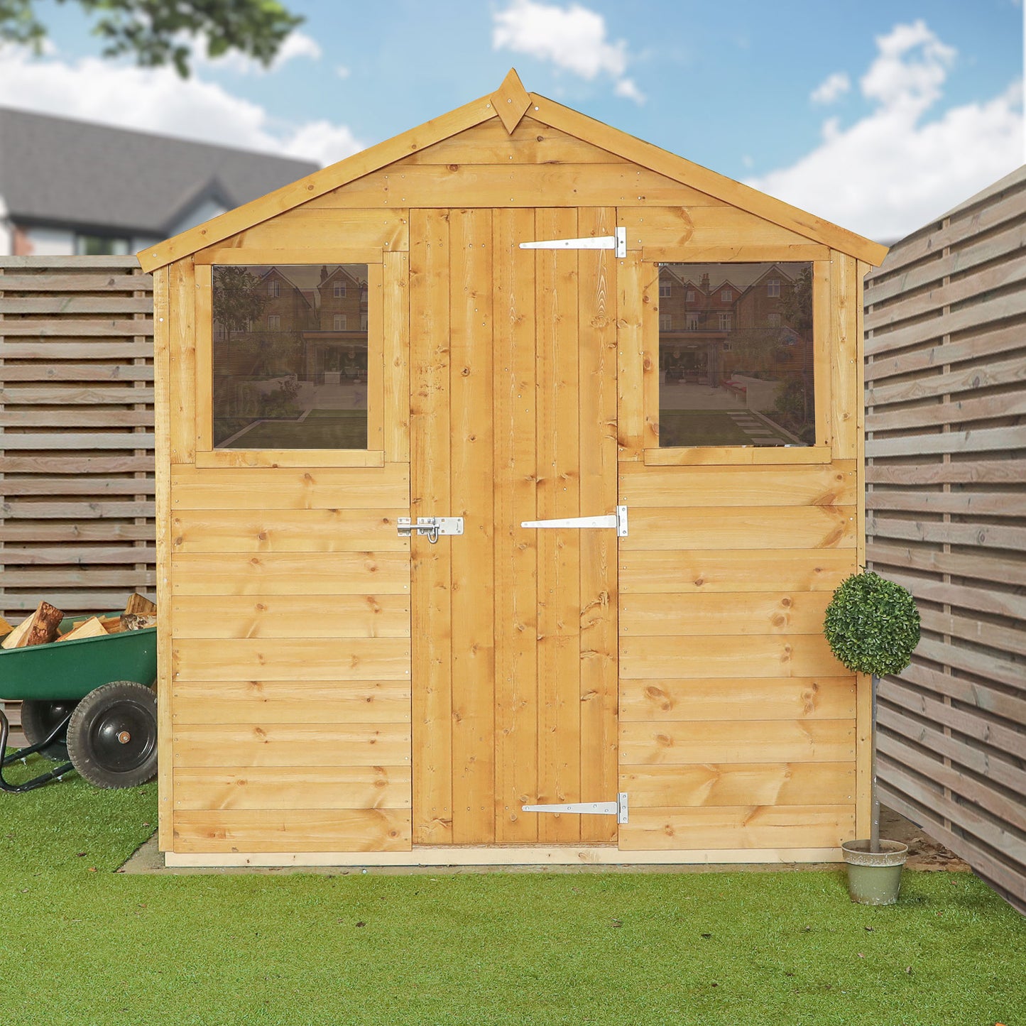 4 X 6 Shiplap Apex (Shed Extension For Combi Greenhouse)