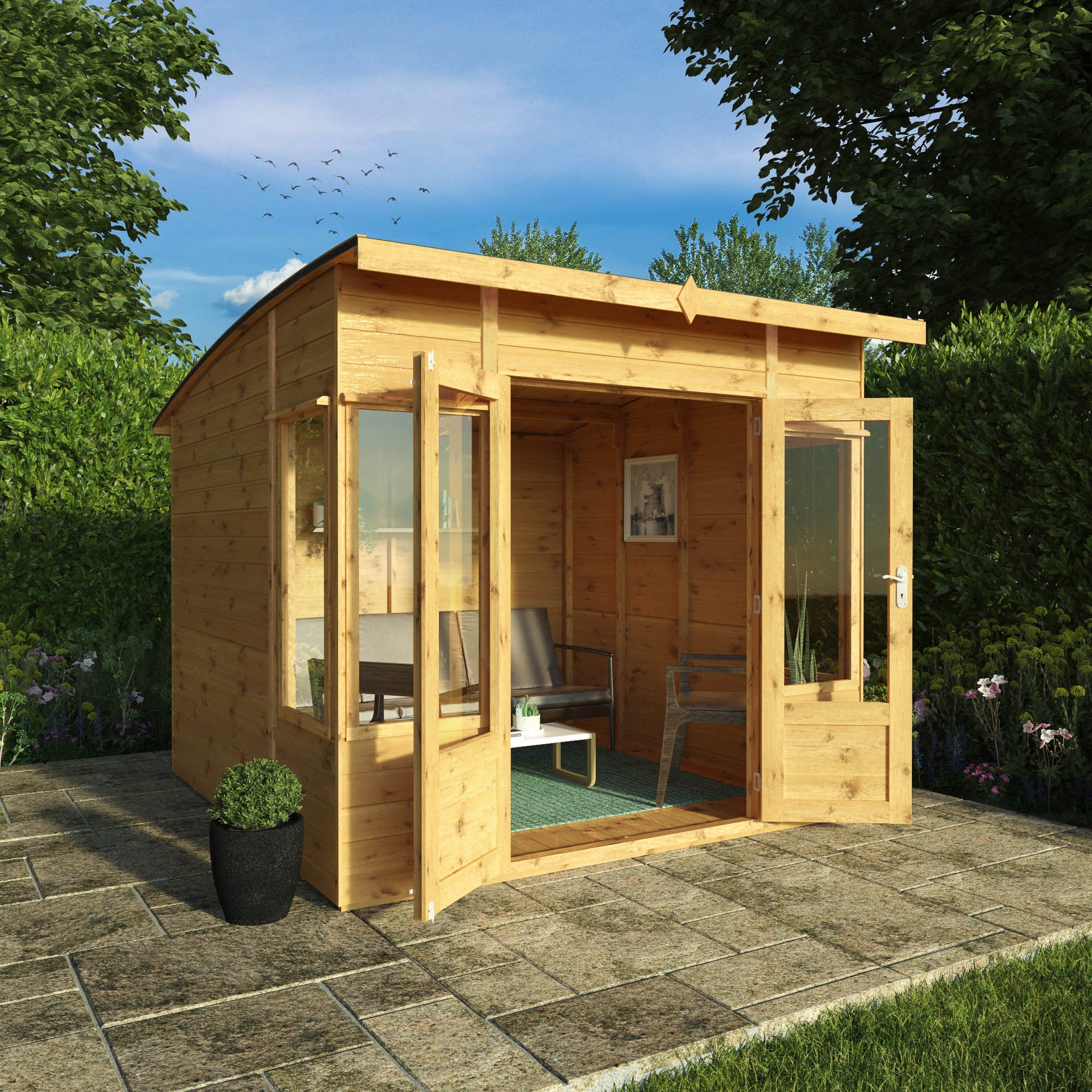 8 X 8 Premium Helios Summerhouse