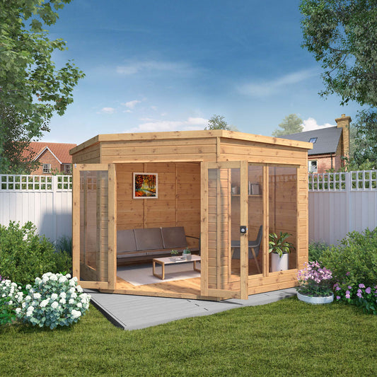 9 X 9 Premium Corner Summerhouse