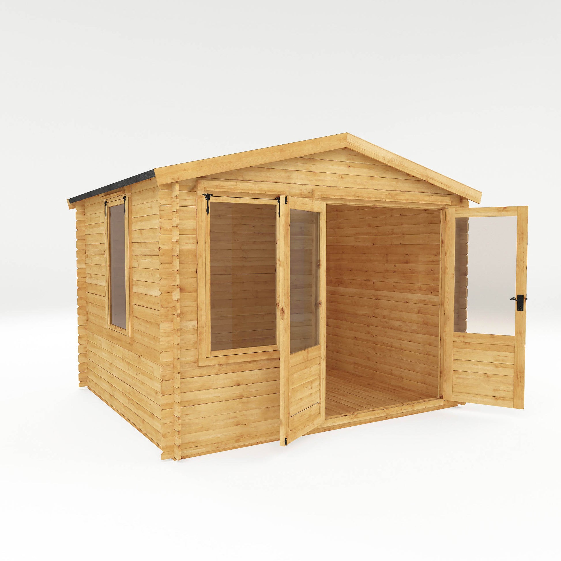 3.3M X 3.0M Log Cabin - 19Mm