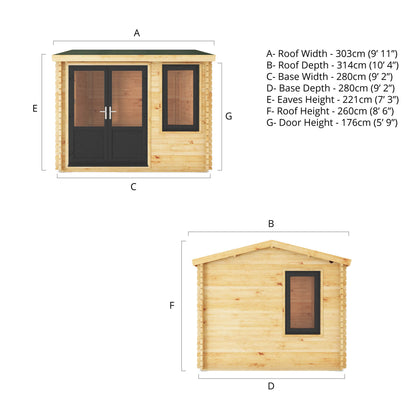 3M X 3M Home Office Elite - 44Mm (Upvc Windows & Door) - Grey