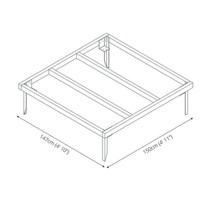  5 X 5 Wooden Base