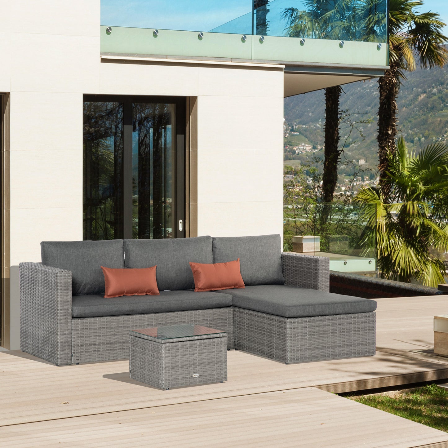 outsunny-pe-rattan-sofa-set-rattan-corner-sofa-3-pieces-outdoor-patio-wicker-conversation-chaise-lounge-w-tempered-glass-table-top-cushion-grey