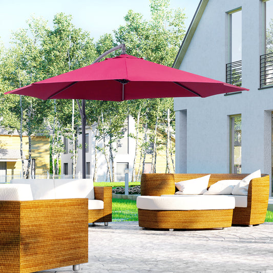 outsunny-3m-garden-banana-parasol-hanging-cantilever-umbrella-with-crank-handle-and-cross-base-for-outdoor-sun-shade-wine-red