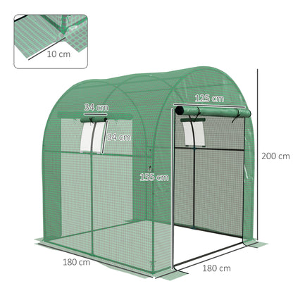 outsunny-polytunnel-greenhouse-walk-in-grow-house-with-uv-resistant-pe-cover-doors-and-mesh-windows-1-8-x-1-8-x-2m-green