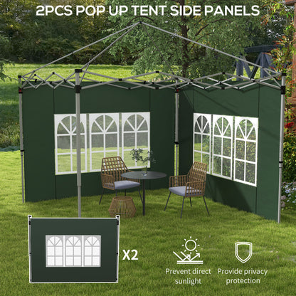 outsunny-gazebo-side-panels-sides-replacement-with-window-for-3x3m-or-3x4m-pop-up-gazebo-2-pack-green