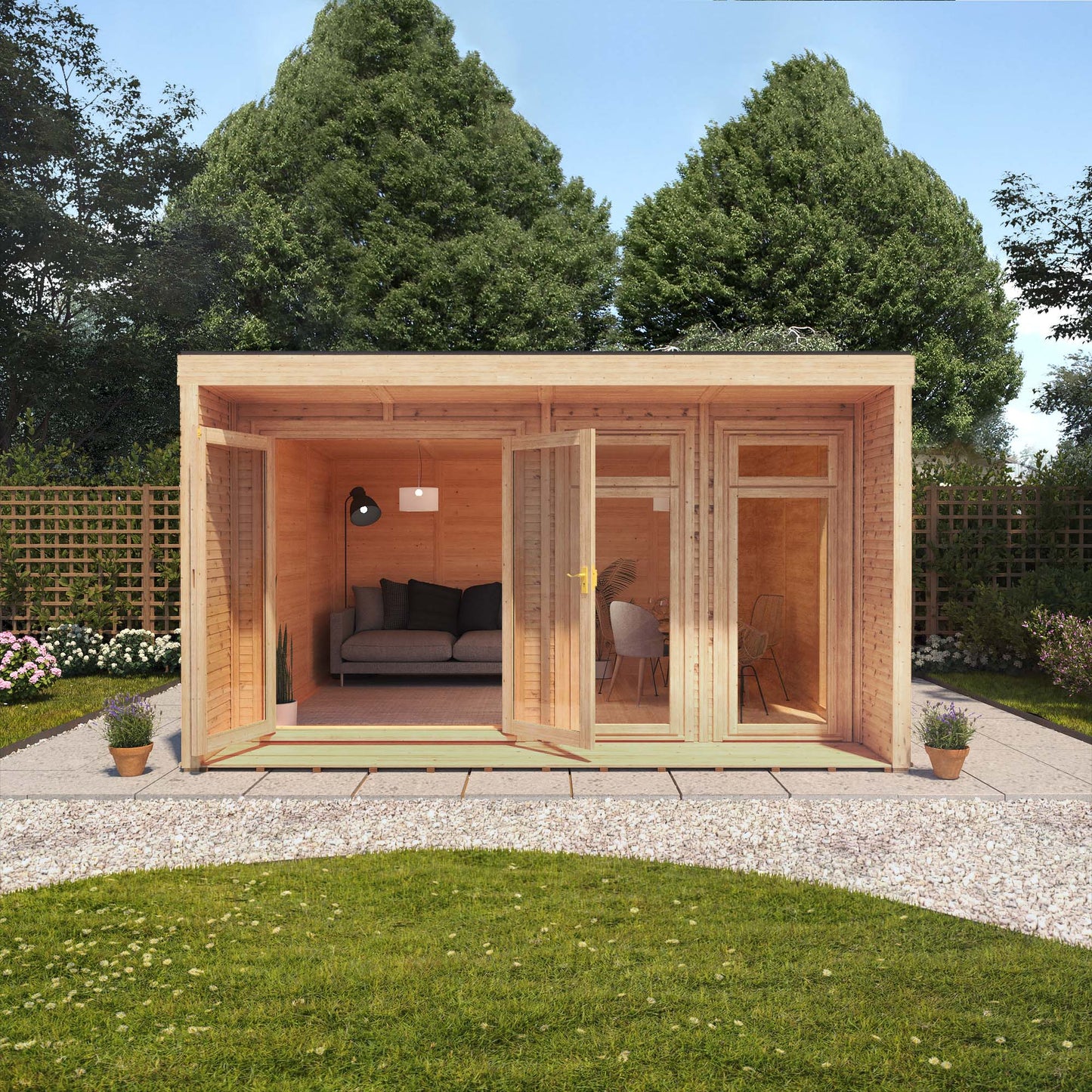 Sherwood Cresswell 4M X 3M Insulated Garden Room