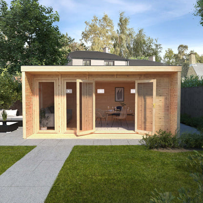  Sherwood Cresswell 5M X 3M Insulated Garden Room