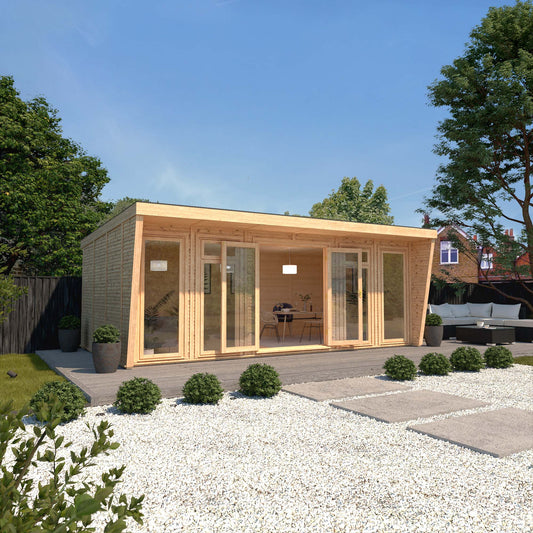 Sherwood Harlow 6M X 3M Insulated Garden Room