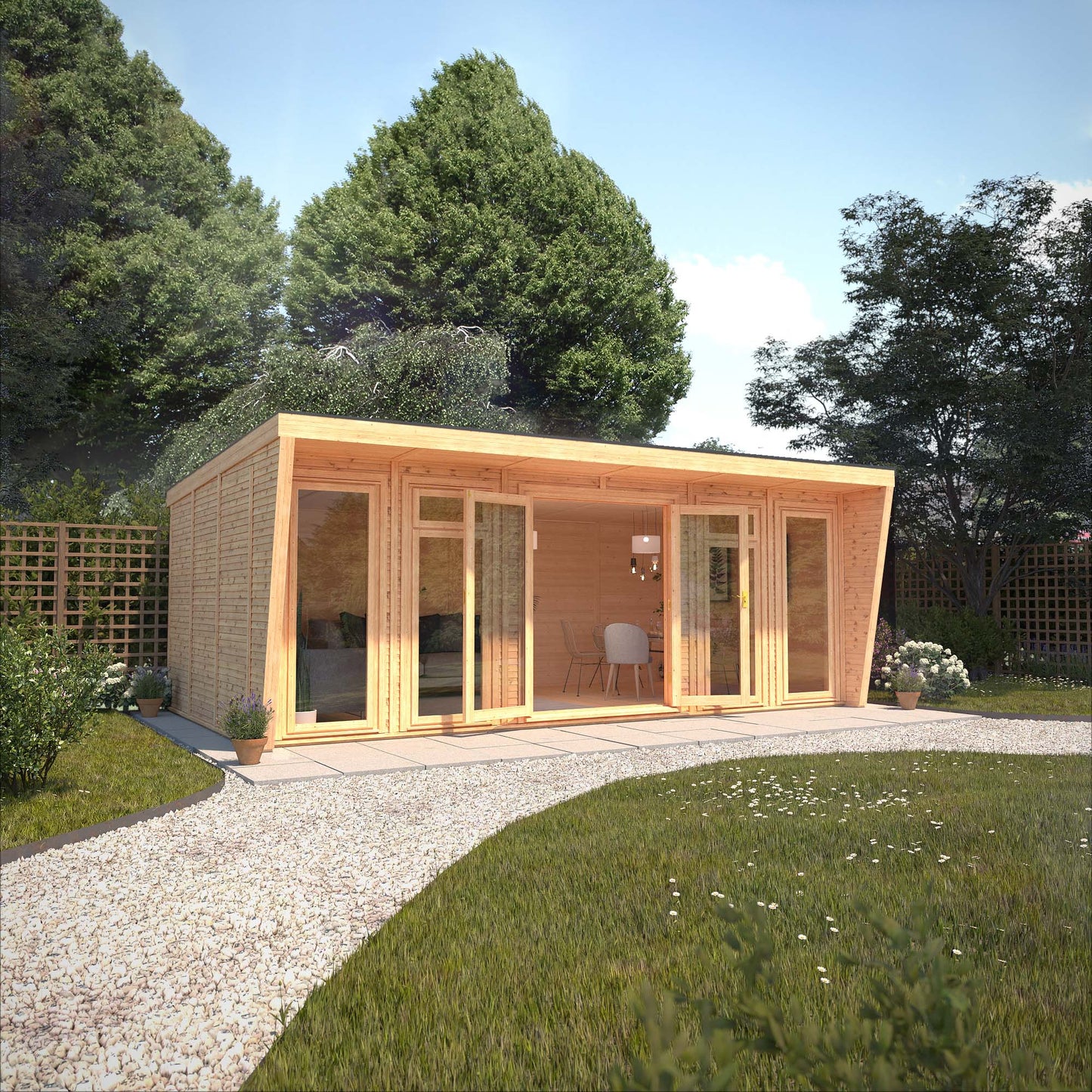 Sherwood Harlow 6M X 3M Insulated Garden Room