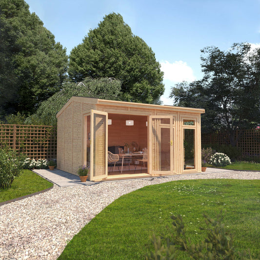 Sherwood Rufford 4M X 4M Insulated Garden Room