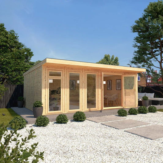 Sherwood Edwinstowe 6M X 4M Insulated Garden Room