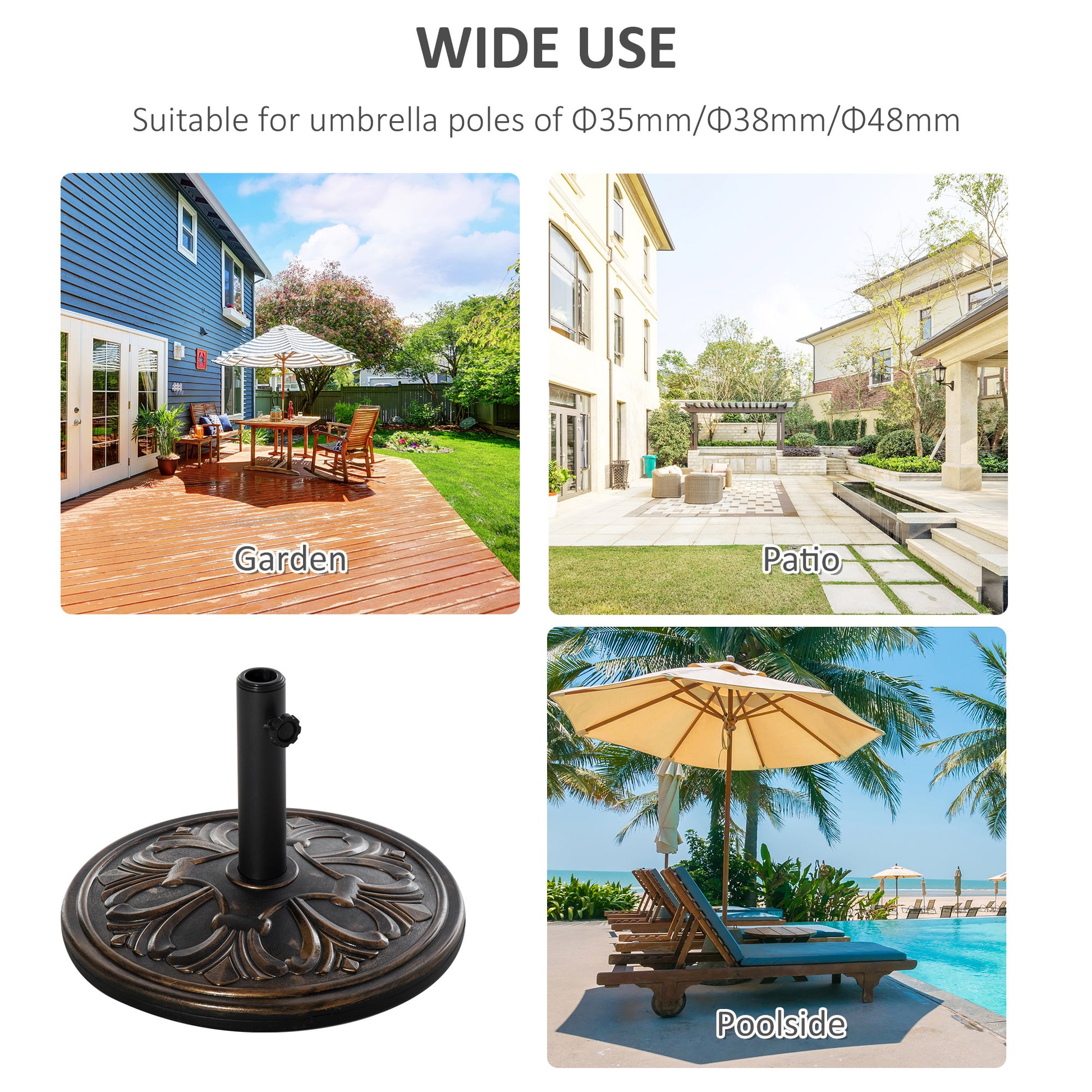 outsunny-13kg-round-umbrella-base-outdoor-parasol-base-weight-stand-holder-for-outdoor-garden-bronze-tone