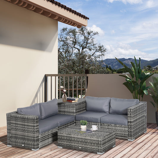 outsunny-6pc-rattan-corner-sofa-set-wicker-4-seater-garden-storage-coffee-table-conversation-ottoman-outdoor-weave-furniture-w-cushion-grey