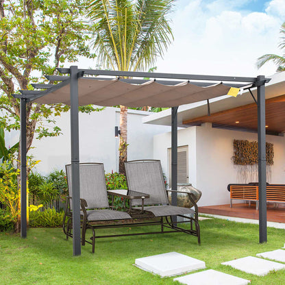 outsunny-3-x-3-meter-aluminium-pergola-canopy-gazebo-awning-outdoor-garden-sun-shade-shelter-marquee-party-bbq