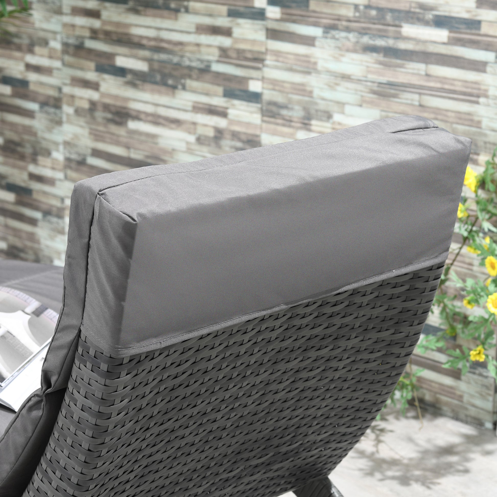 outsunny-garden-patio-rattan-wicker-folding-sun-lounger-recliner-bed-chair-with-cushion-for-outdoor-grey