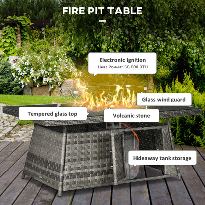 outsunny-9-seater-pe-rattan-garden-furniture-set-50-000-btu-gas-fire-pit-table-double-corner-sofa-3-footstools-grey