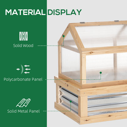 outsunny-raised-garden-bed-with-greenhouse-top-garden-wooden-cold-frame-greenhouse-flower-planter-protection-122x-61-x-81-7cm-natural