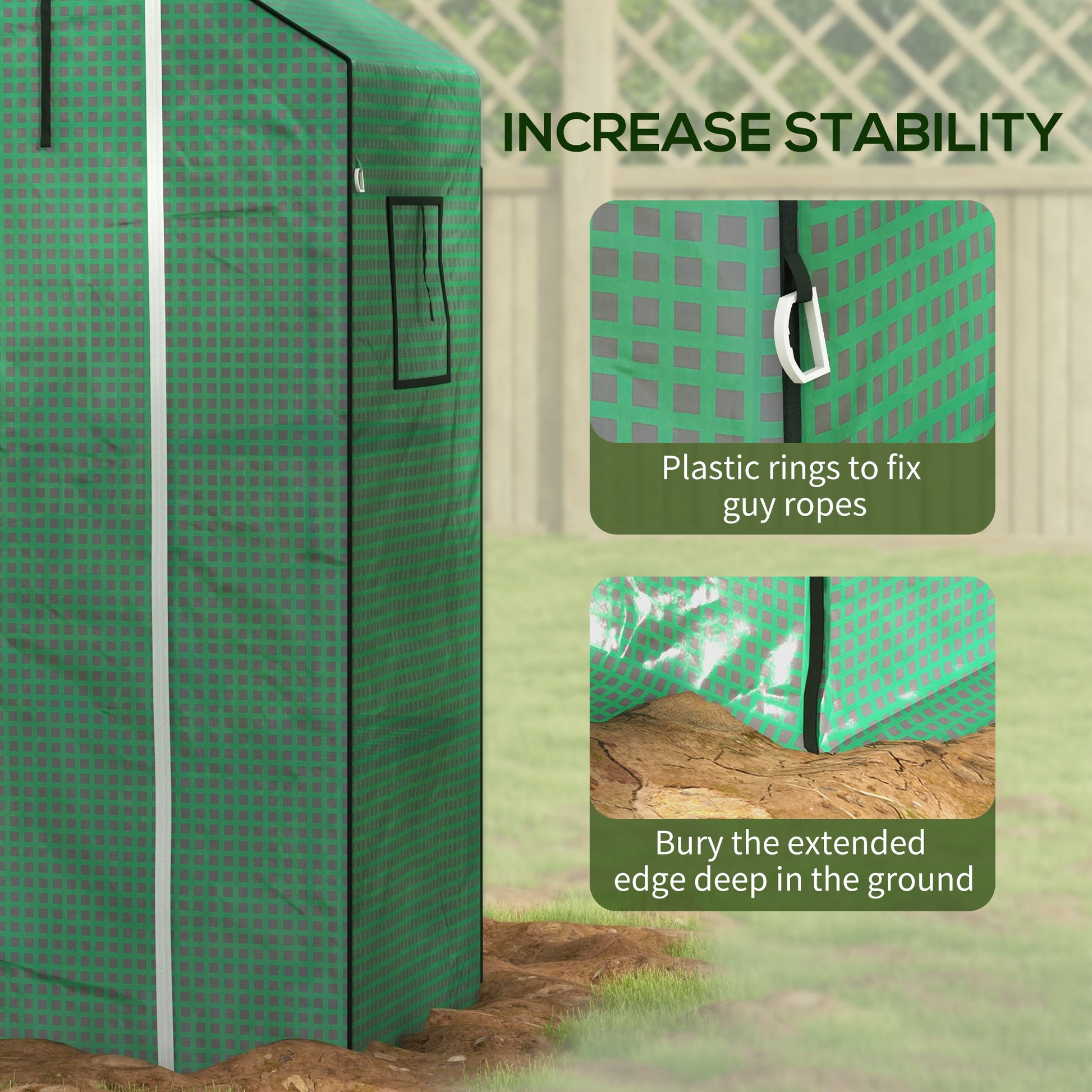 outsunny-greenhouse-cover-replacement-walk-in-pe-hot-house-cover-with-roll-up-door-and-windows-140-x-73-x-190cm-green