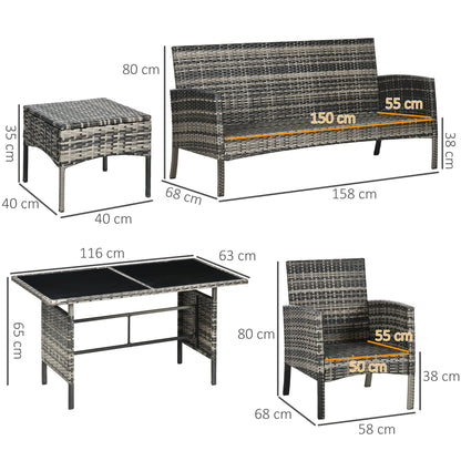 outsunny-5-seater-rattan-garden-furniture-set-2-armchairs-3-seater-wicker-sofa-2-footstools-glass-table-6-piece-patio-sofa-sets-for-conservatory