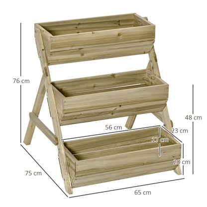 outsunny-3-tier-raised-garden-bed-wooden-elevated-planter-box-kit-for-flower-vegetable-herb-120-x-68-x-80cm-green