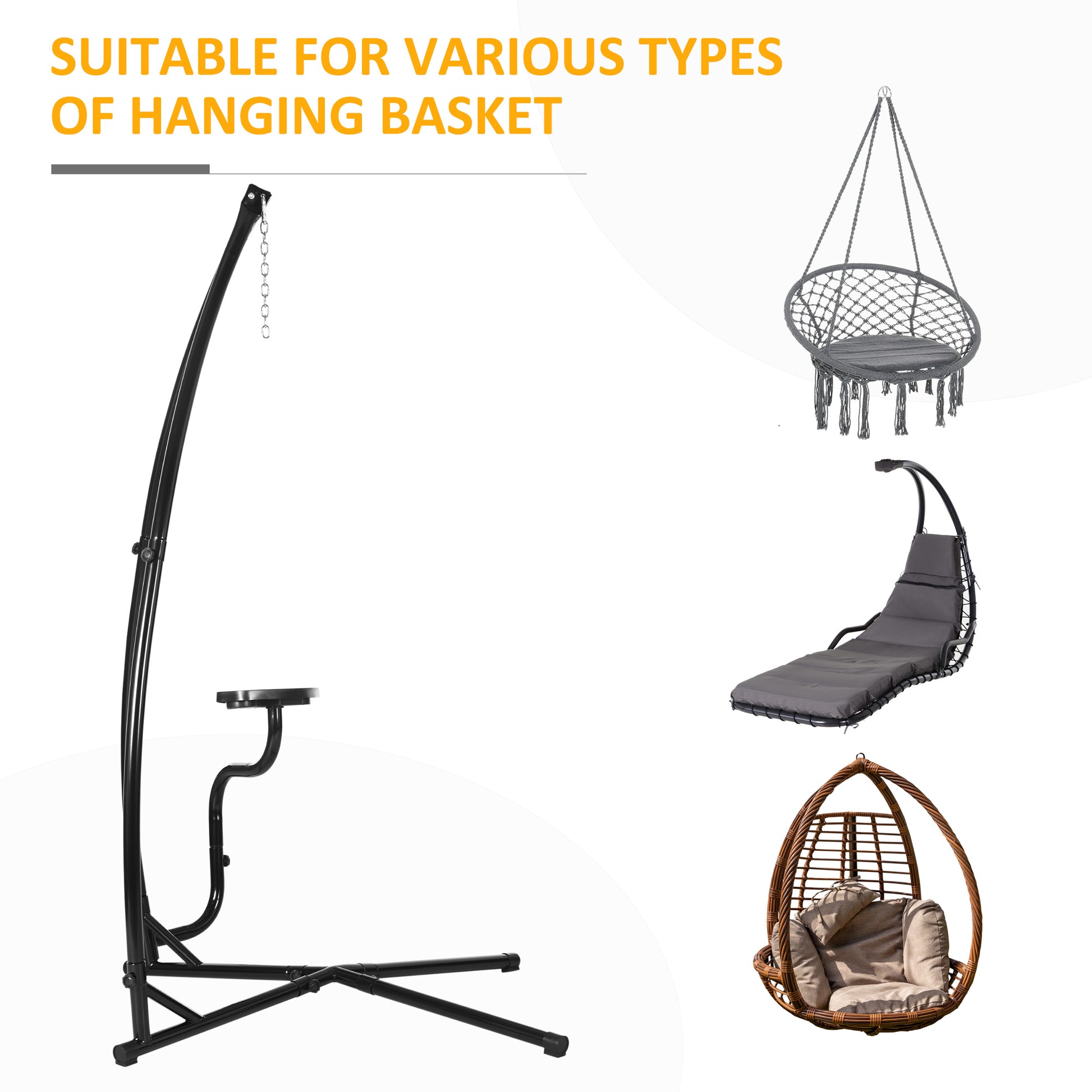 outsunny-hammock-chair-stand-only-construction-heavy-duty-metal-c-stand-for-hanging-hammock-chair-porch-swing-indoor-or-outdoor-use