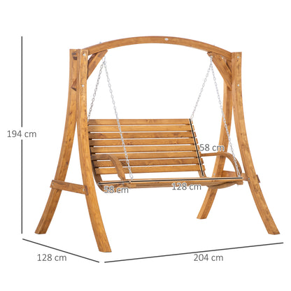 outsunny-2-seater-garden-swing-chair-outdoor-wooden-swing-bench-seat