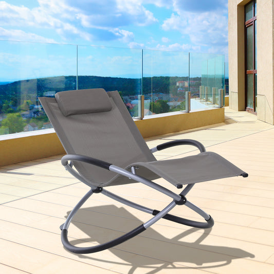 outsunny-outdoor-orbital-lounger-zero-gravity-patio-chaise-foldable-rocking-chair-w-pillow-grey