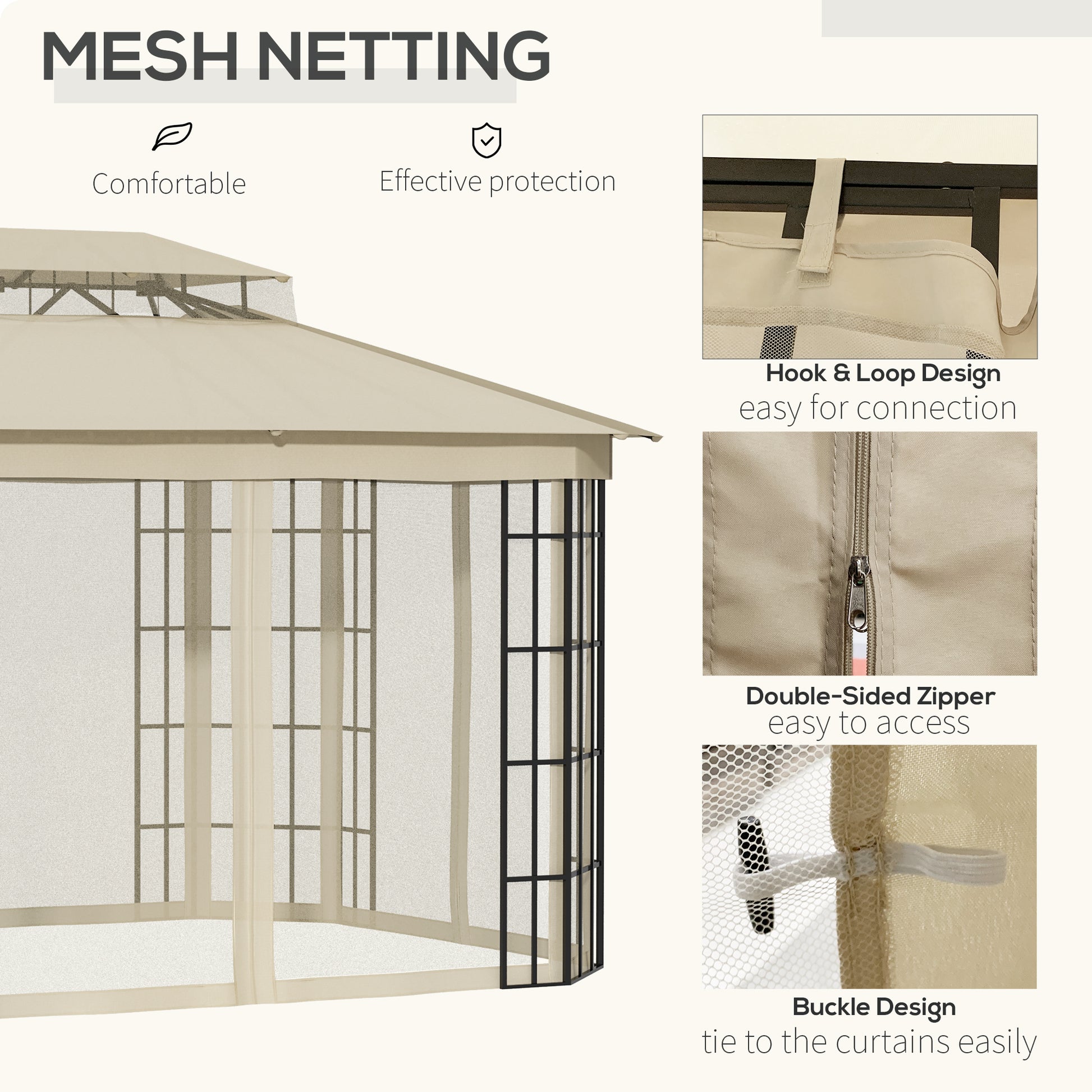 outsunny-3-7-x-3m-patio-gazebo-canopy-garden-tent-shelter-with-2-tiers-roof-and-mosquito-netting-metal-frame-beige