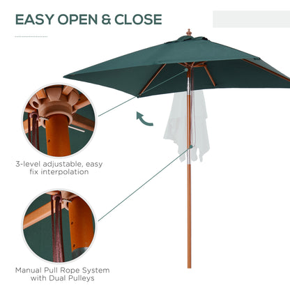 outsunny-garden-umbrella-patio-umbrella-market-parasol-outdoor-sunshade-6-ribs-w-wood-and-bamboo-frame-brown-green